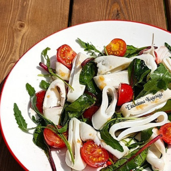 Секретный рецепт жареных кальмаров