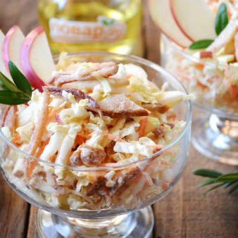 Легкий зимний салат