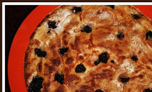 Ежевичный пирог 1. Этап. Ежевичный пирог: 5. Испечь при 200С 30 минут.