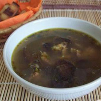 Кислые щи с грибами