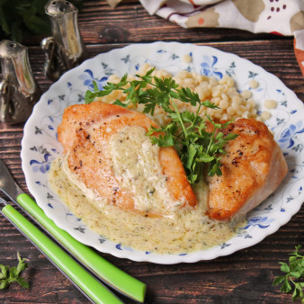 Куриная грудка с эстрагоном