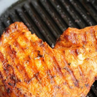 Корейка свиная на сковороде