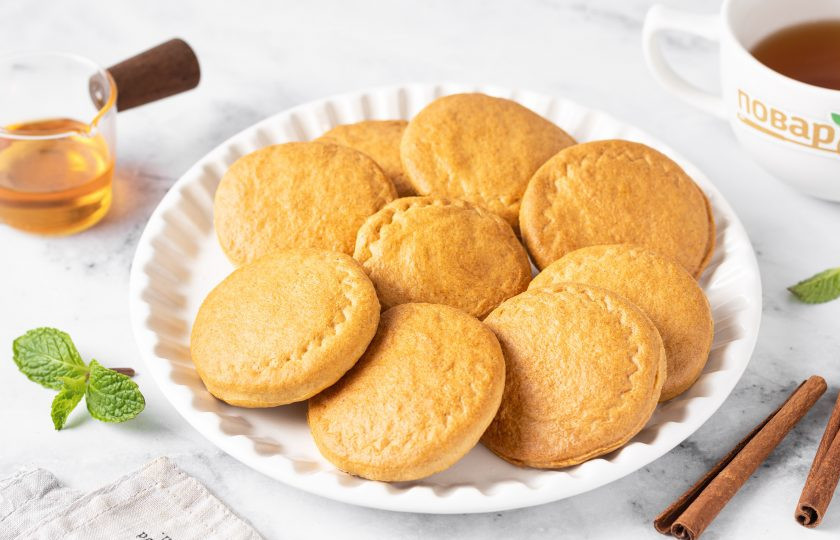 1. Этап. Веганское печенье с корицей: Веганское печенье с корицей готово, приятного вам аппетита!