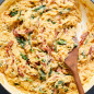 Creamy Tuscan Orzo