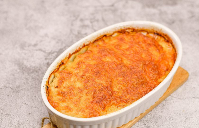 1. Этап. Классический рецепт мяса по-французски: Мясо по-французски готово.