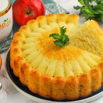 Сметанный пирог простой в духовке