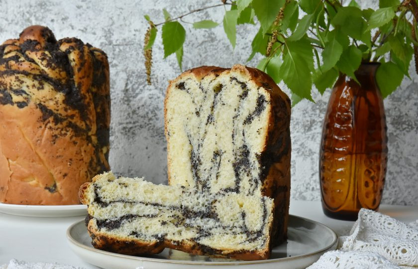 1. Этап. Краффин с маком: С великим светлым праздником Пасхи!