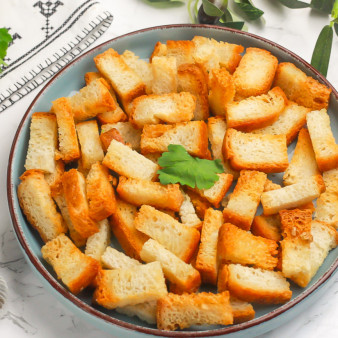 Сухарики в аэрогриле