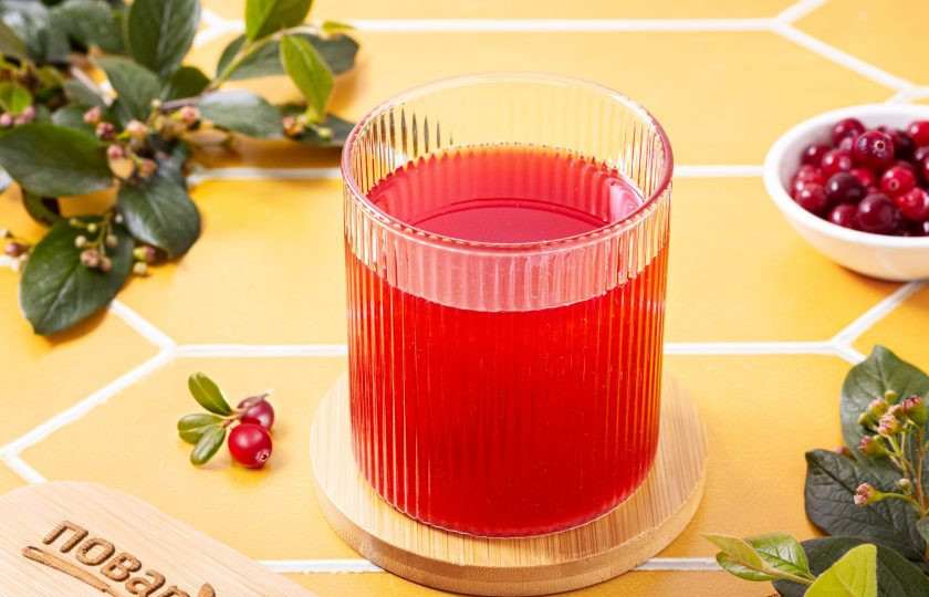 1. Этап. Клюквенный напиток: Клюквенный напиток готов!