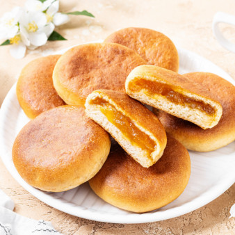 Постные пирожки с повидлом