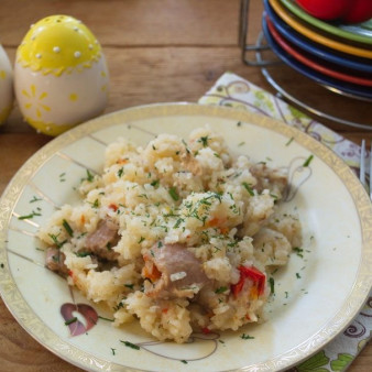 Мясо с рисом