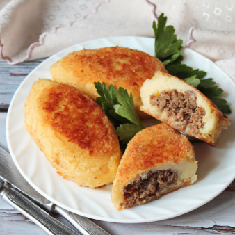 Зразы с ливером