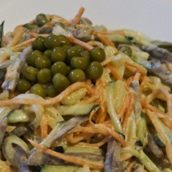 Рецепт салата из моркови по-корейски