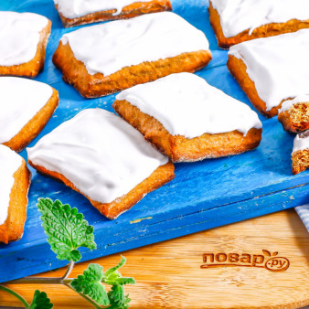 Имбирные пряники на жженом сахаре