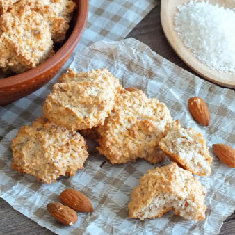 Миндально-кокосовое печенье