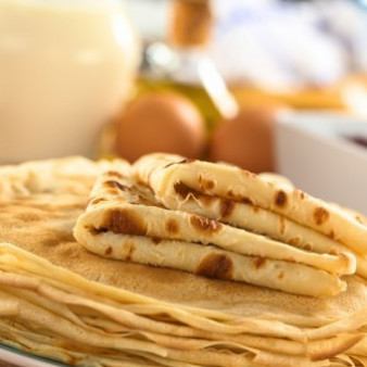 Вкусные блины на кефире