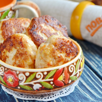 Котлеты из курицы с паприкой