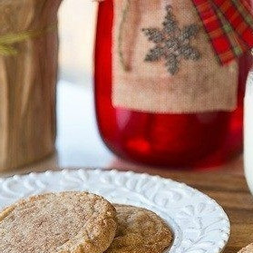 Простое печенье с корицей