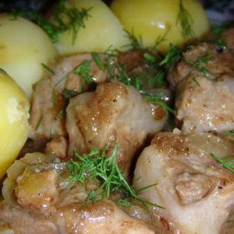 Мясо в пиве в духовке