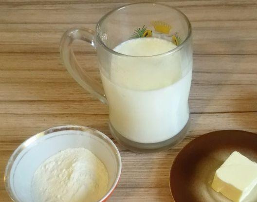 1. Этап. Cоус для семги: Для начала подготовим все продукты. Выложите их на стол, разделив на порции. Старайтесь соблюдать ровное количество.