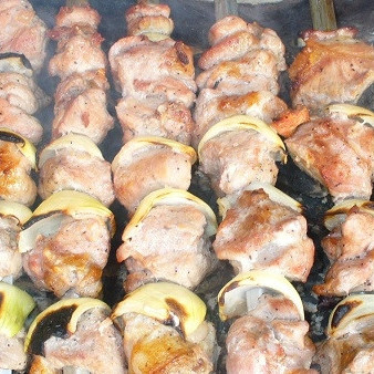 Шашлык на кефире (свинина)