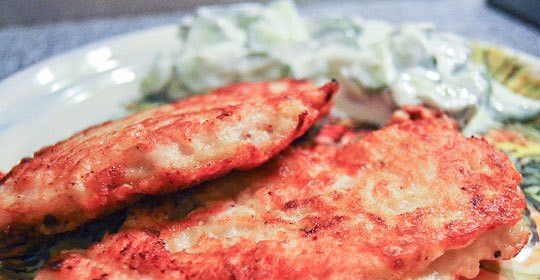 1. Этап. Шницель по-чешски: Приятного аппетита!