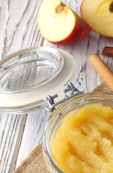 1. Этап. Яблочное пюре без сахара: Приятного аппетита!