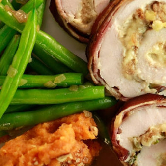 Рулетики из индейки