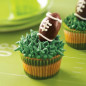 Truffle Football Cupcakes