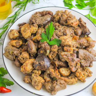 Куриное ассорти по-иерусалимски в домашних условиях