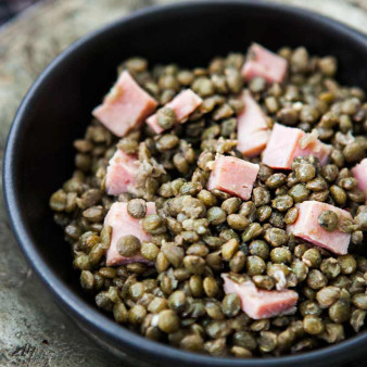 Lentils and Ham