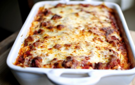 1. Этап. Лазанья Барилла: 19. Запекайте около 35-45 минут до образования аппетитной румяной корочки сверху.