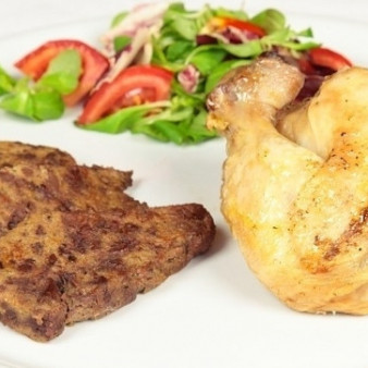 Фаршированный цыпленок