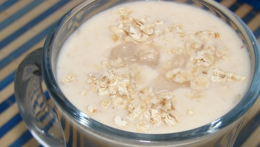 1. Этап. Смузи для похудения с овсянкой: Приятного аппетита!