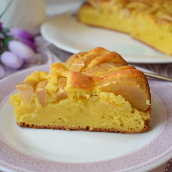 Яблочный пирог по старинному рецепту