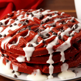 Red Velvet Waffles