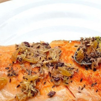 Радужная форель жареная