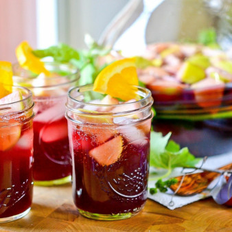 Сангрия с красным вином