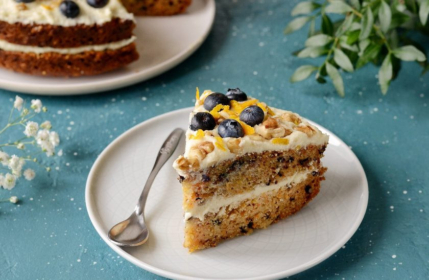 1. Этап. Морковный торт без яиц: Морковный торт без яиц готов, приятного аппетита!