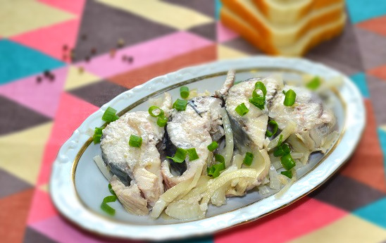 1. Этап. Скумбрия в горячем маринаде: Приятного аппетита!