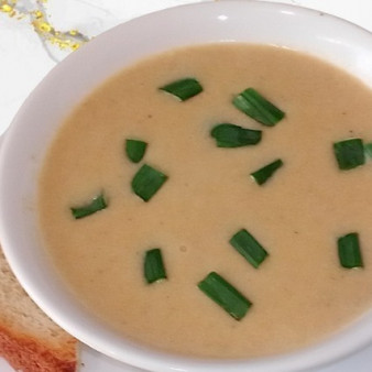 Суп с печенью трески