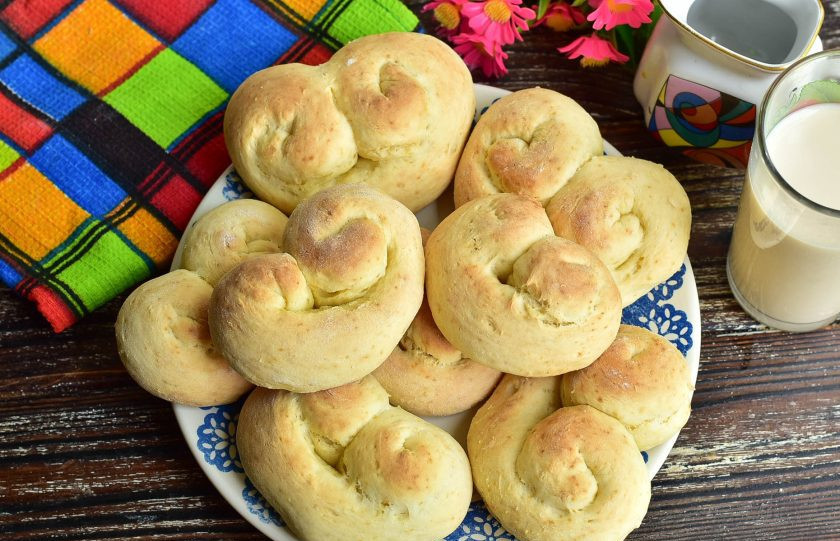 1. Этап. Крендель с творогом: Крендели с творогом готовы!