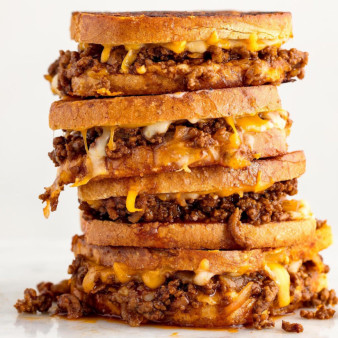 Sloppy Joe Grilled Cheese
