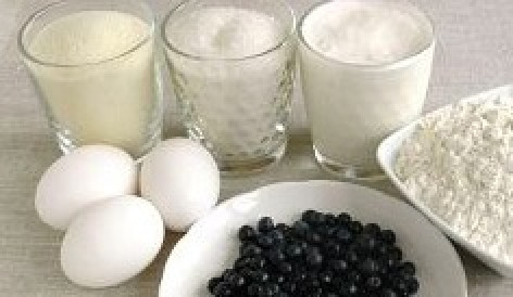 1. Этап. Манник на сметане в мультиварке: Подготовить продукты.