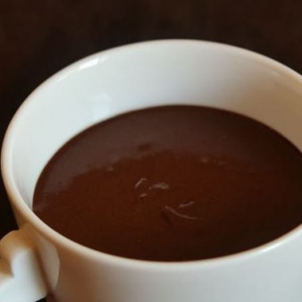 Шоколадный крем со сливками