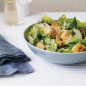 Caesar Salad with Crispy Tofu Croutons