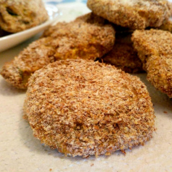 Кабачковые наггетсы в духовке