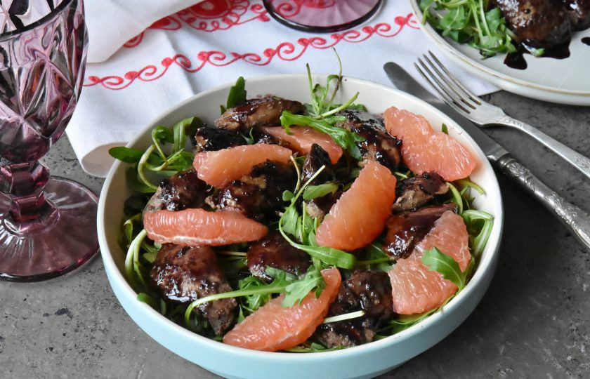 1. Этап. Куриная печень по-анжуйски: Печень по-анжуйски готова. Приятного аппетита!