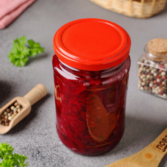 Маринованная свекла для холодника