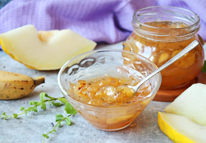 1. Этап. Варенье из дыни с бананом на зиму: Хороших заготовок!